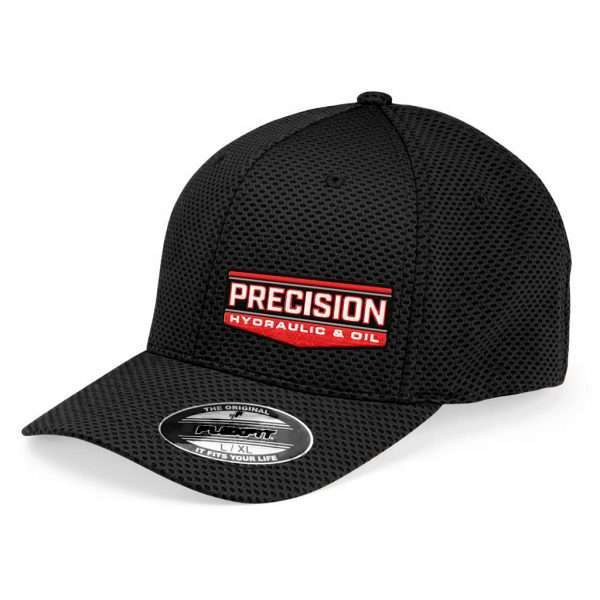 Precision_Black FlexFit Hat